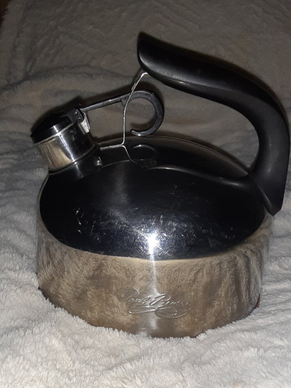 Vintage Revere Ware Stainless Steel Kettle
